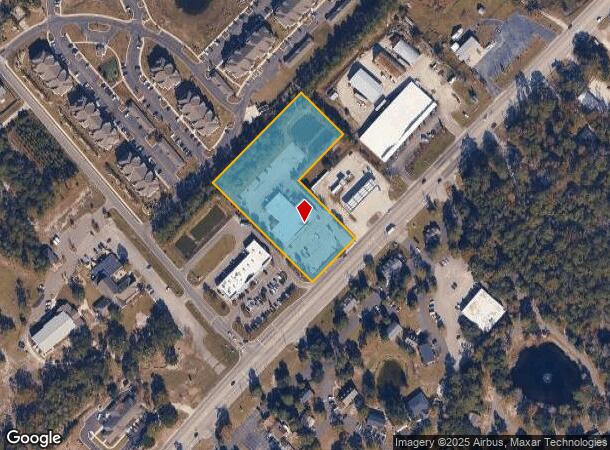  15489 Us Highway 17, Hampstead, NC Parcel Map