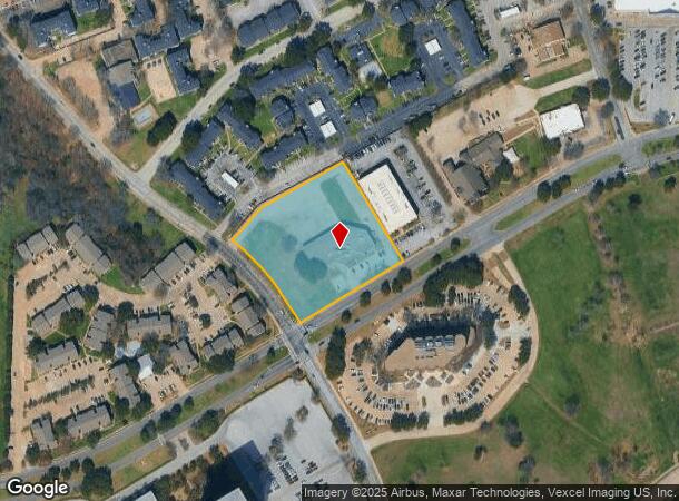 707 E Lamar Blvd, Arlington, TX Parcel Map