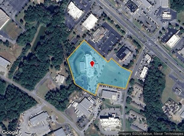  2505 W Roosevelt Blvd, Monroe, NC Parcel Map