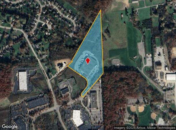  125 E Kensinger Dr, Cranberry Township, PA Parcel Map