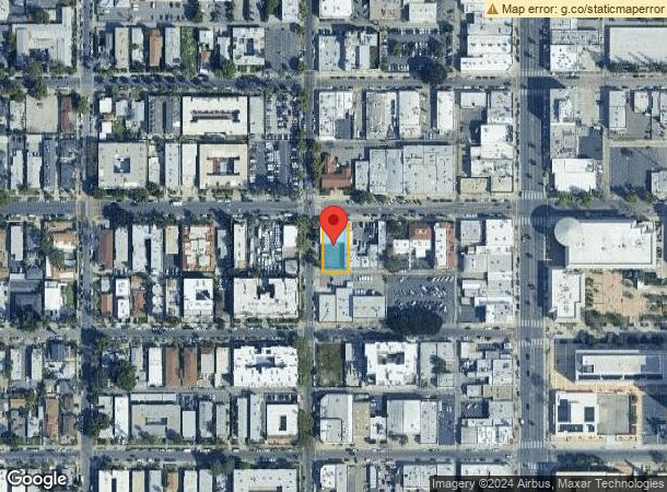  14558 Sylvan St, Van Nuys, CA Parcel Map