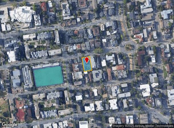  2710 Channing Way, Berkeley, CA Parcel Map