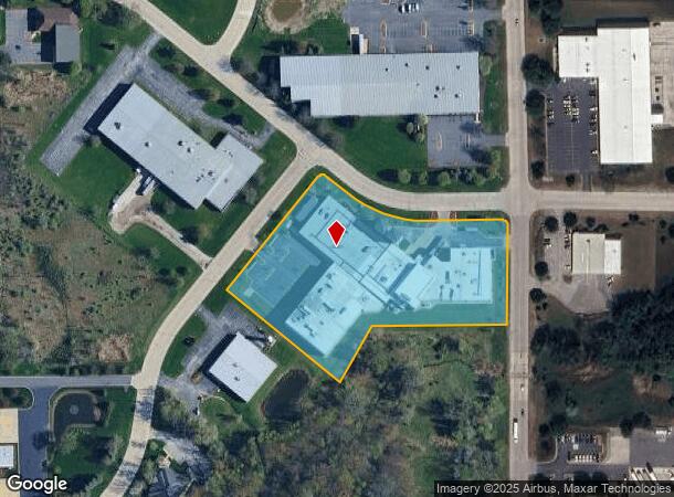 3050 Walker Dr, Green Bay, WI Parcel Map