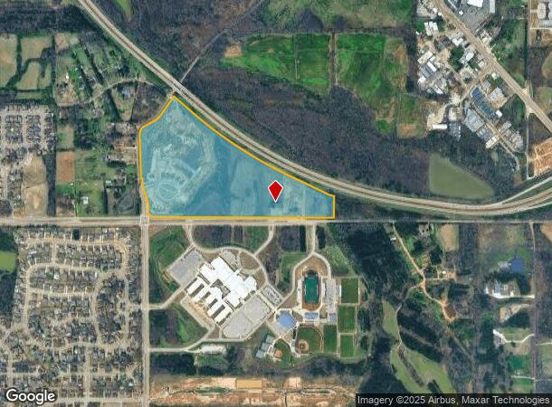 11654 E Shelby Dr, Collierville, TN Parcel Map