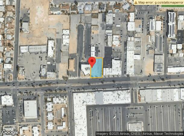  800 E Sahara Ave, Las Vegas, NV Parcel Map