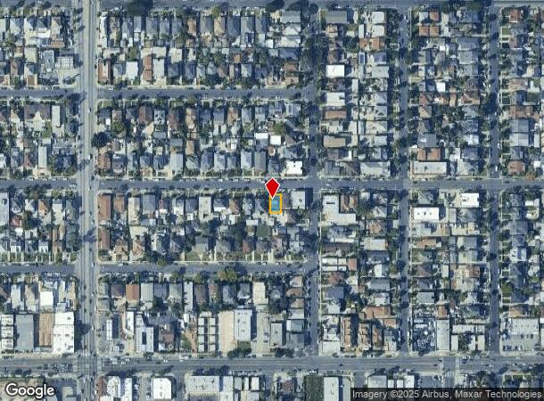  1616 W 24Th St, Los Angeles, CA Parcel Map