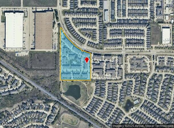  4645 Plano Pky, Carrollton, TX Parcel Map