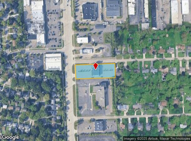 23900 Orchard Lake Rd, Farmington Hills, MI Parcel Map