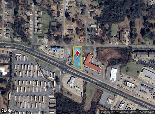  1660 Dave Ward Dr, Conway, AR Parcel Map