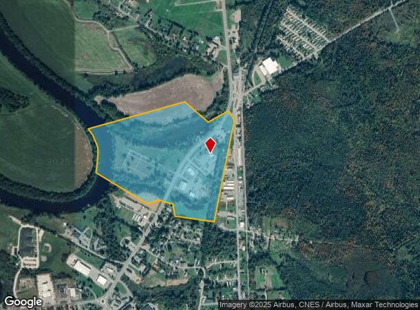 343 Main St, Lancaster, NH Parcel Map