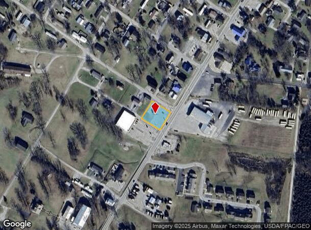  129 S Main St, Peebles, OH Parcel Map