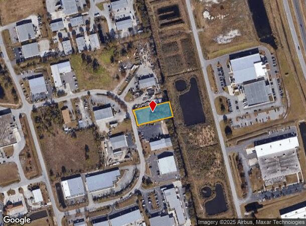 4533 Technology Dr, Wilmington, NC Parcel Map
