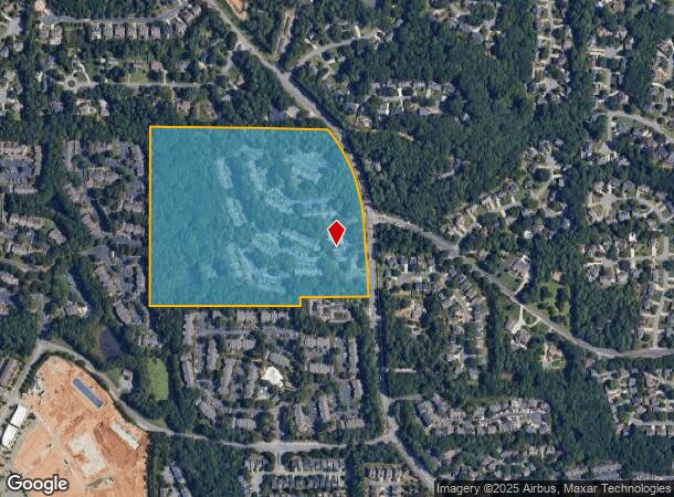  9230 Nesbit Ferry Rd, Alpharetta, GA Parcel Map