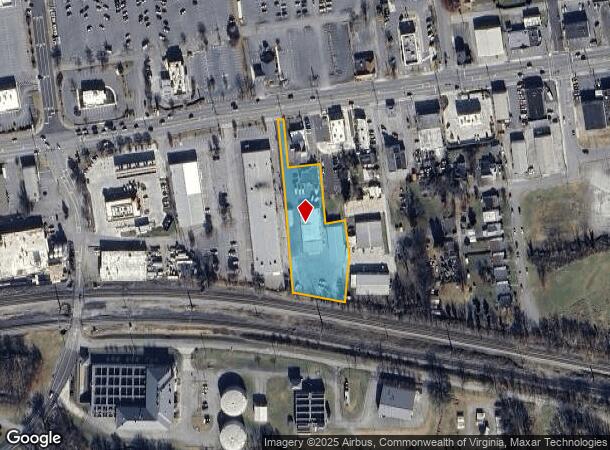 1240 W Main St, Salem, VA Parcel Map