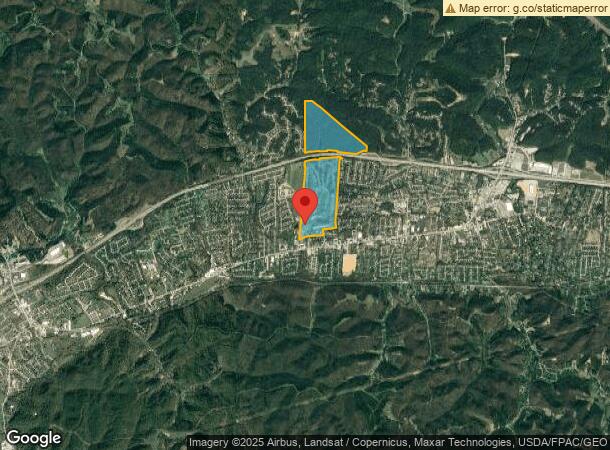  180 Sleepy Hollow Dr, Hurricane, WV Parcel Map