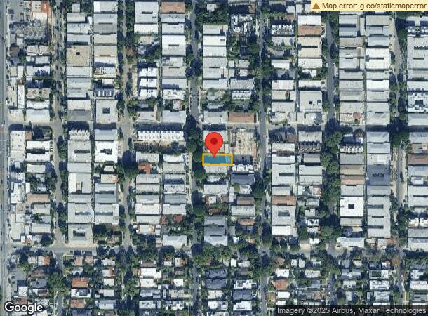  938 N Genesee Ave, West Hollywood, CA Parcel Map