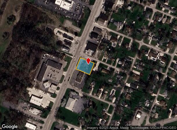 1492 N Monroe St, Monroe, MI Parcel Map