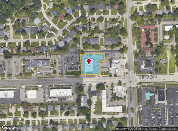  20180 W 12 Mile Rd, Southfield, MI Parcel Map