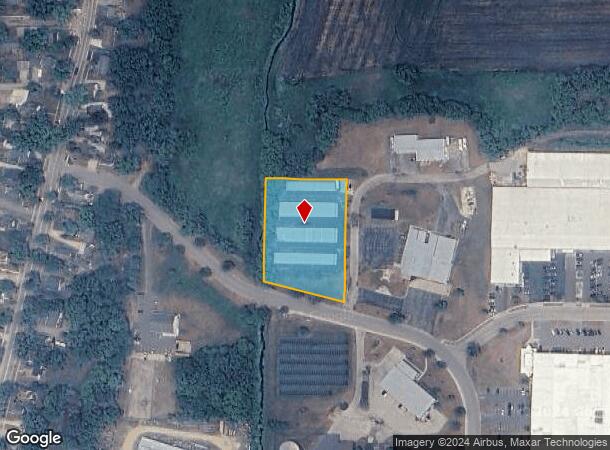  208 N Industrial Park Rd, Deerfield, WI Parcel Map