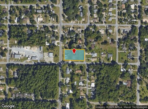 323 S Berthe Ave, Panama City, FL Parcel Map
