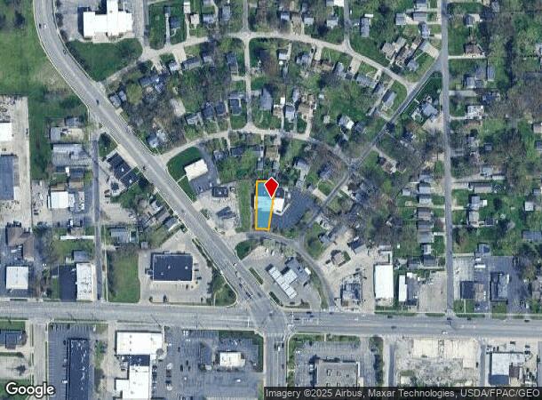  1642 Ralston Cir, Toledo, OH Parcel Map