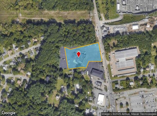  217 Washington St, Stoughton, MA Parcel Map