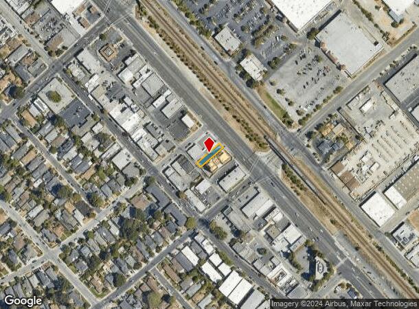  1216 El Camino Real, San Carlos, CA Parcel Map