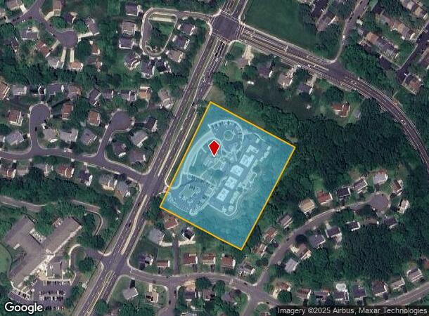 9617 Burke Lake Rd, Burke, VA Parcel Map