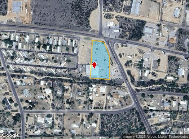  1995 W American Ave, Oracle, AZ Parcel Map