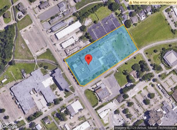  1100 Bertrand Dr, Lafayette, LA Parcel Map