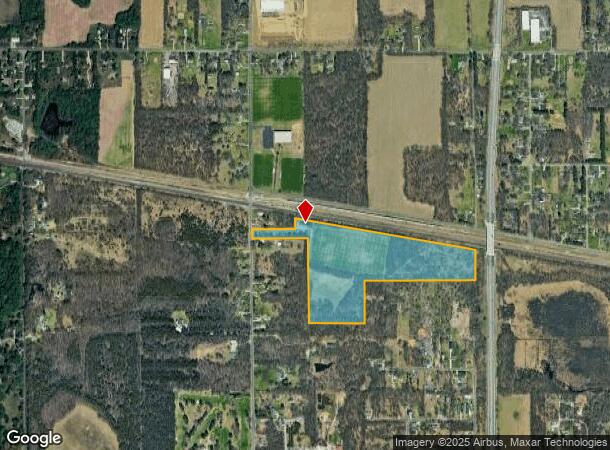  55400 Pine Rd, South Bend, IN Parcel Map