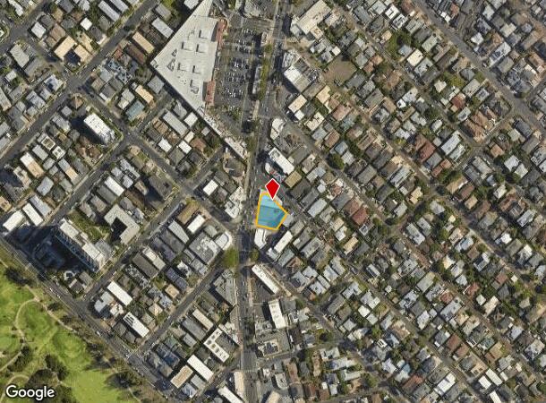  813 Kapahulu Ave, Honolulu, HI Parcel Map