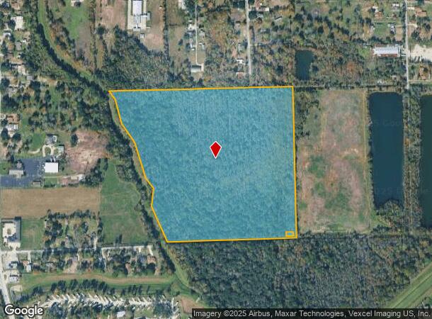  806 Steele Rd, Highlands, TX Parcel Map