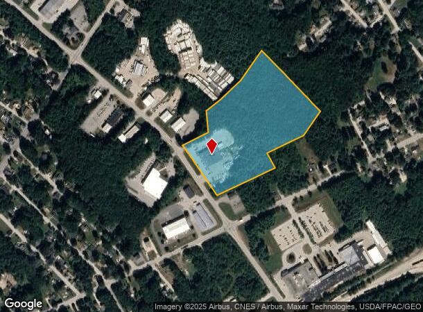 245 Rodman Rd, Auburn, ME Parcel Map