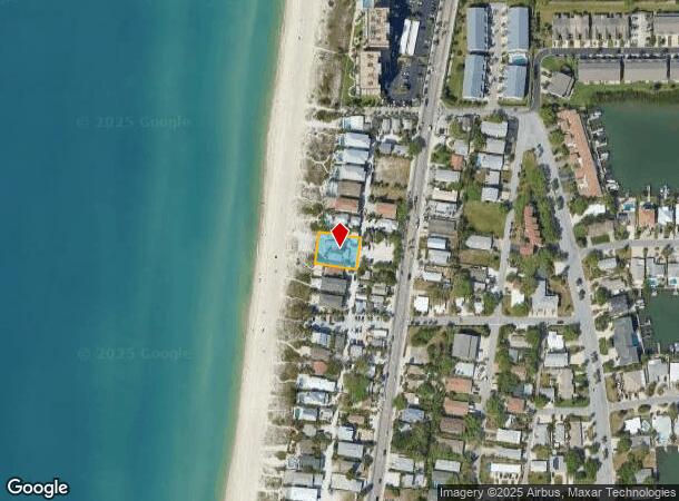 808 Beach Trl, Indian Rocks Beach, FL Parcel Map