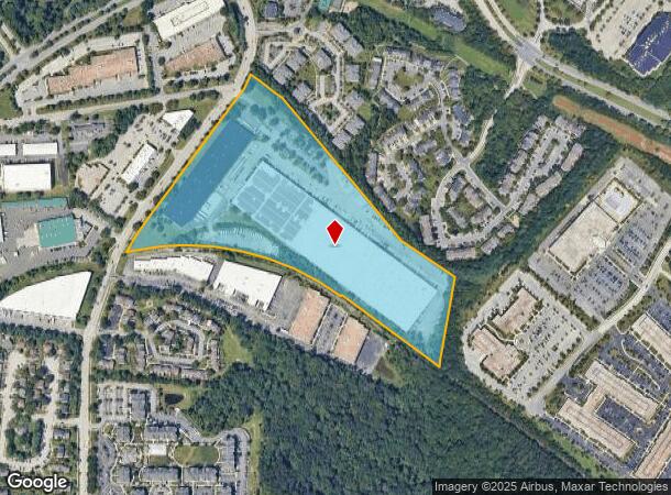  7079 Oakland Mills Rd, Columbia, MD Parcel Map