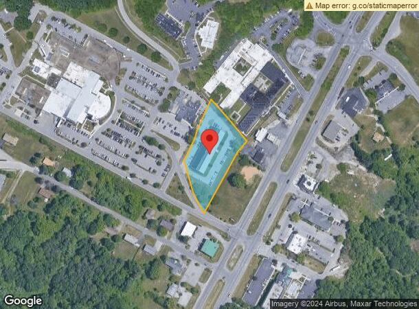  3708 S Main St, Blacksburg, VA Parcel Map