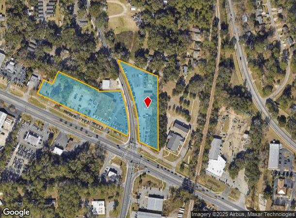  1485 Blountstown St, Tallahassee, FL Parcel Map