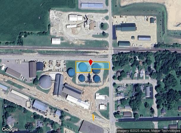 610 N Walnut St, Byron, IL Parcel Map