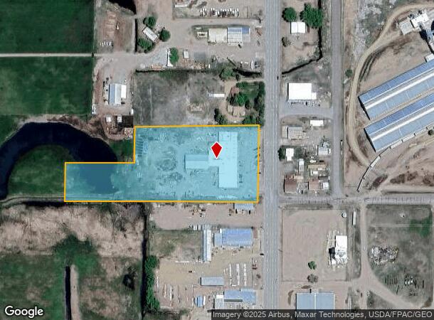 1021 Us Highway 285 N, Monte Vista, CO Parcel Map
