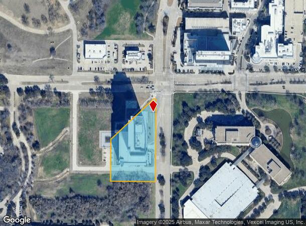 6100 Legacy Dr, Plano, TX Parcel Map