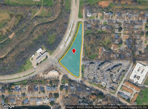  2798 Nw Green Oaks Blvd, Arlington, TX Parcel Map