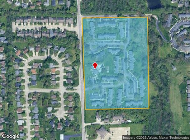 5340 Acorn Ln, Indianapolis, IN Parcel Map