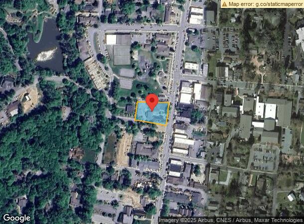  1098 Main St, Blowing Rock, NC Parcel Map