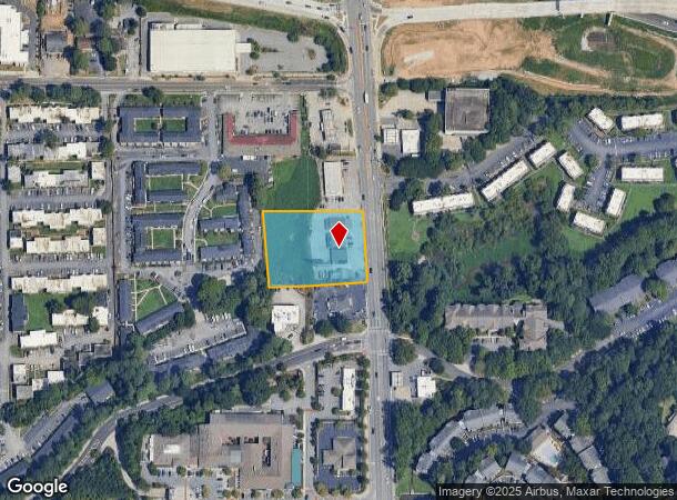 5674 Roswell Rd, Atlanta, GA Parcel Map