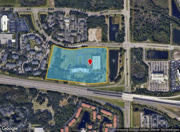  9927 Delaney Lake Dr, Tampa, FL Parcel Map