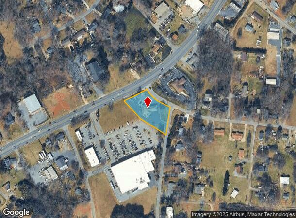  3244 Springs Rd Ne, Hickory, NC Parcel Map