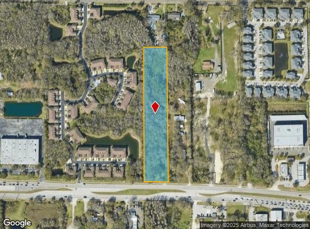  6119 W Linebaugh Ave, Tampa, FL Parcel Map