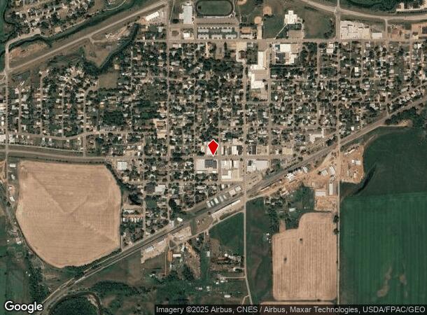 127 W Main St W, Hazen, ND Parcel Map