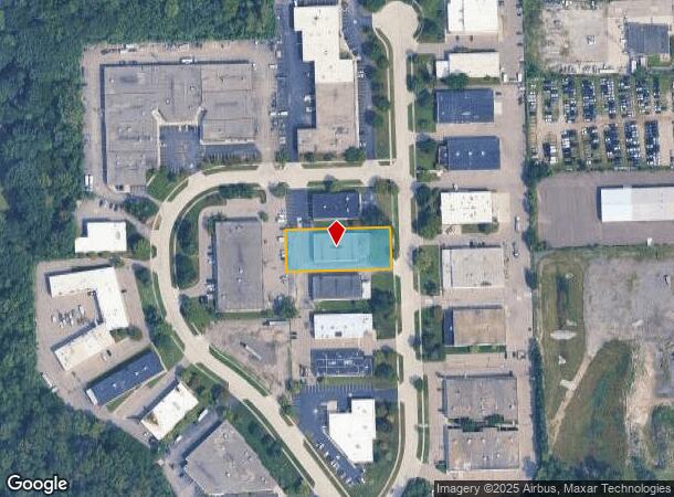  21315 Bridge St, Southfield, MI Parcel Map